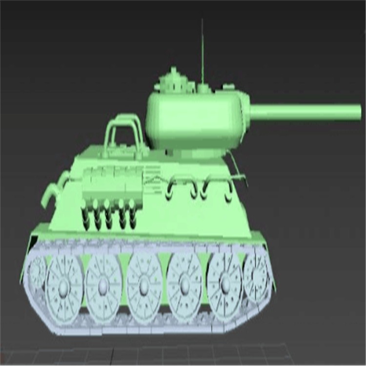 黄浦充气军用坦克模型